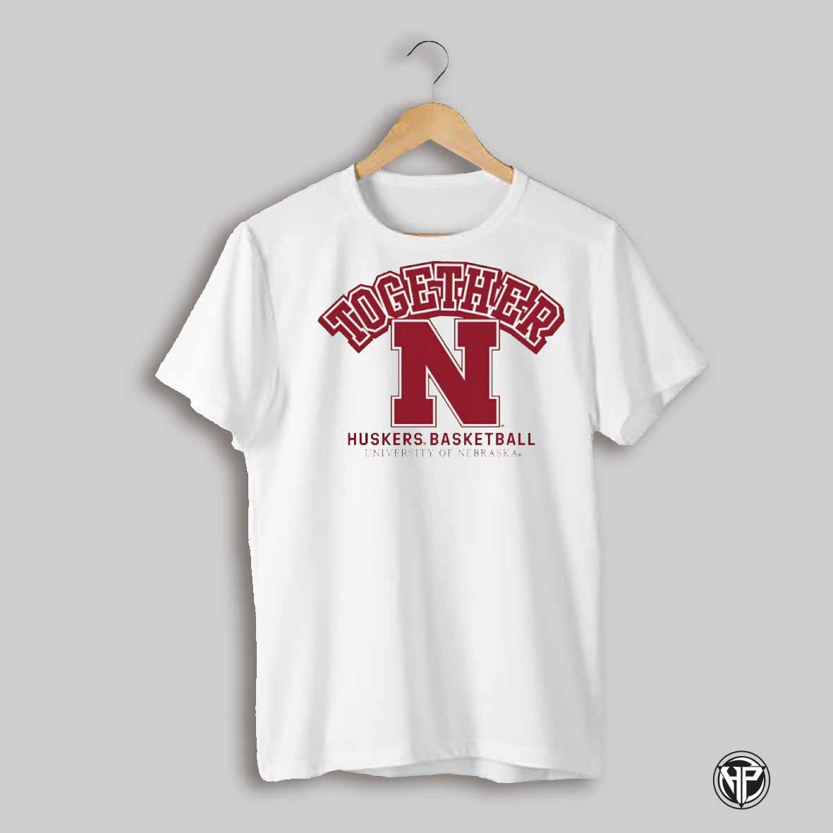 Together Nebraska Huskers Basketball On Court Pregame Shirt