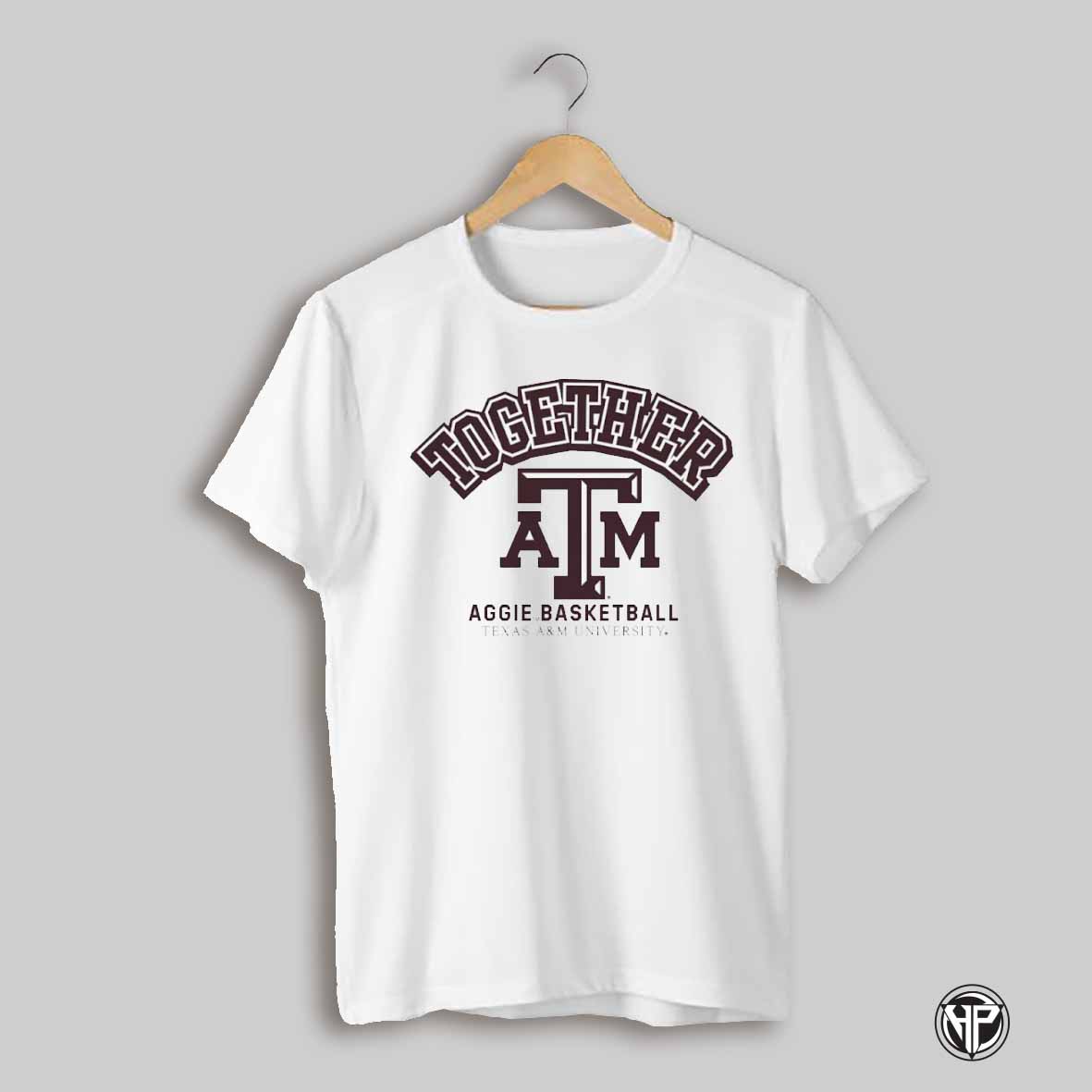 Together Texas Am Aggies Basketball On Court Pregame Shirt