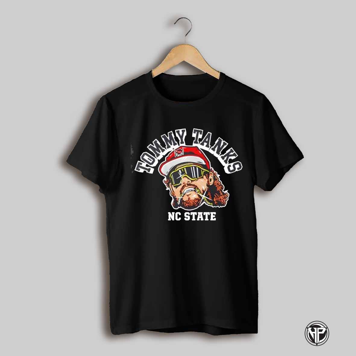Tommy Tanks Tommy White Nc State Wolfpack Shirt
