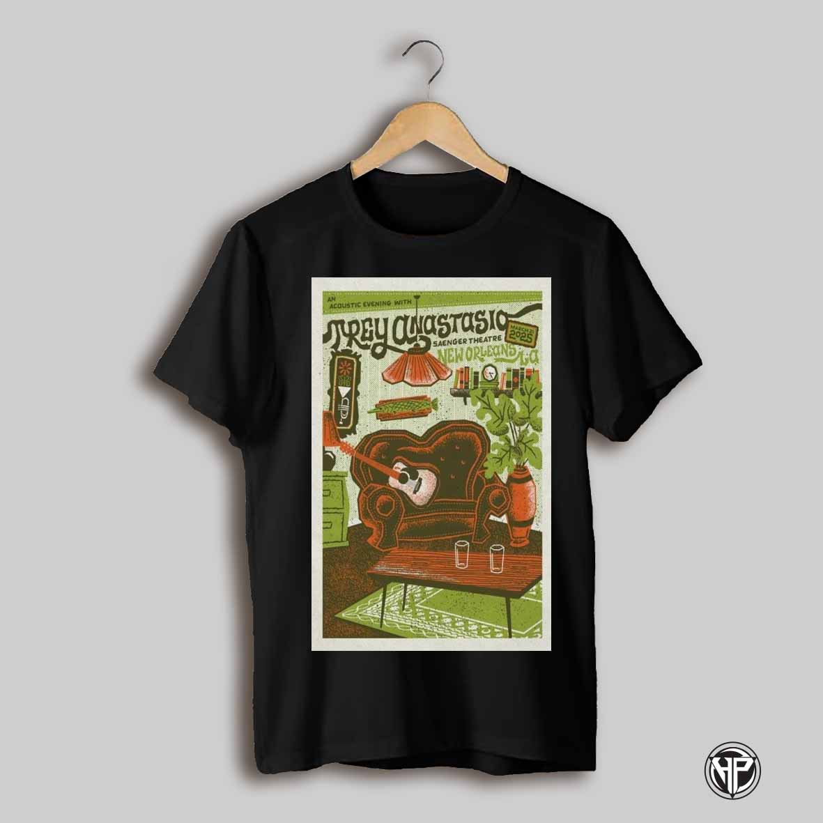 Trey Anastasio On March 21 2025 At Saenger Theatre Tour Poster T Shirt