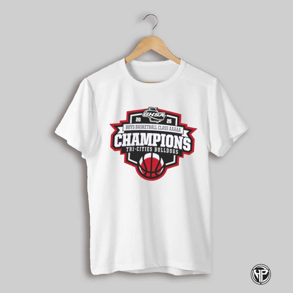 Tri Cities Bulldogs 2025 Ghsa Boys Basketball State Champions Shirt