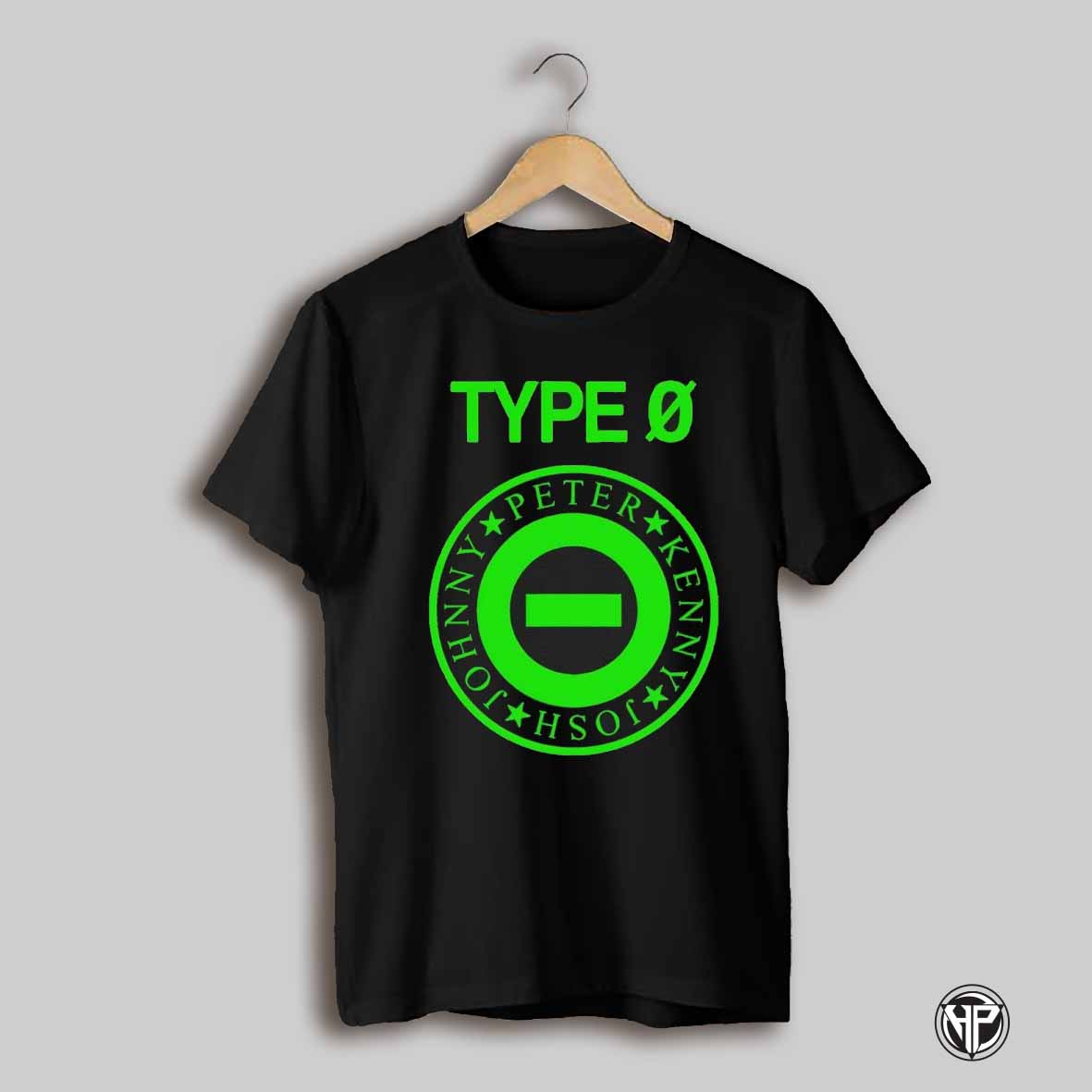 Type 0 Peter Kenny Josh Johny Green Graphic Shirt