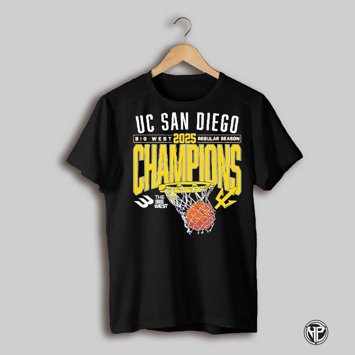 Uc San Diego Tritons 2025 Big West Regular Season Basketball Champs T Shirt