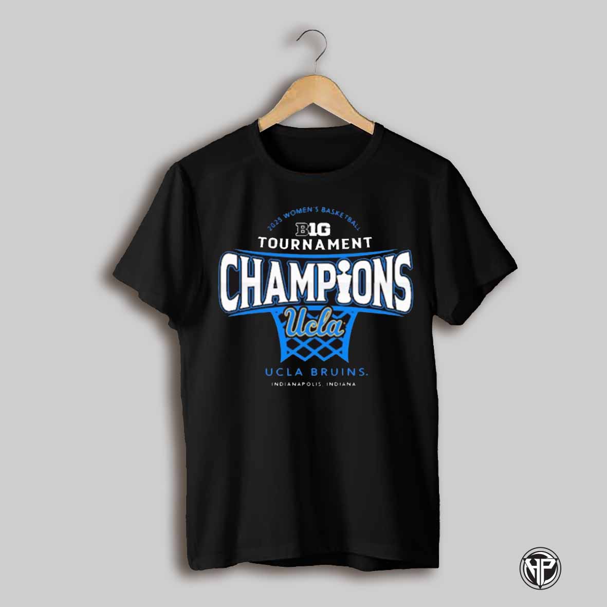 Ucla Bruins Ncaa 2025 Big Ten Womens Conference Tournament Champions Indianapolis Indiana Locker Room T Shirt