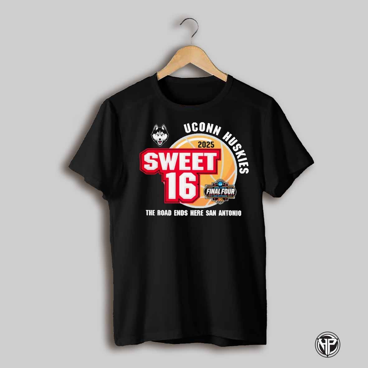 Uconn Huskies 2025 Ncaa Mens Basketball Sweet 16 Final Four Shirt