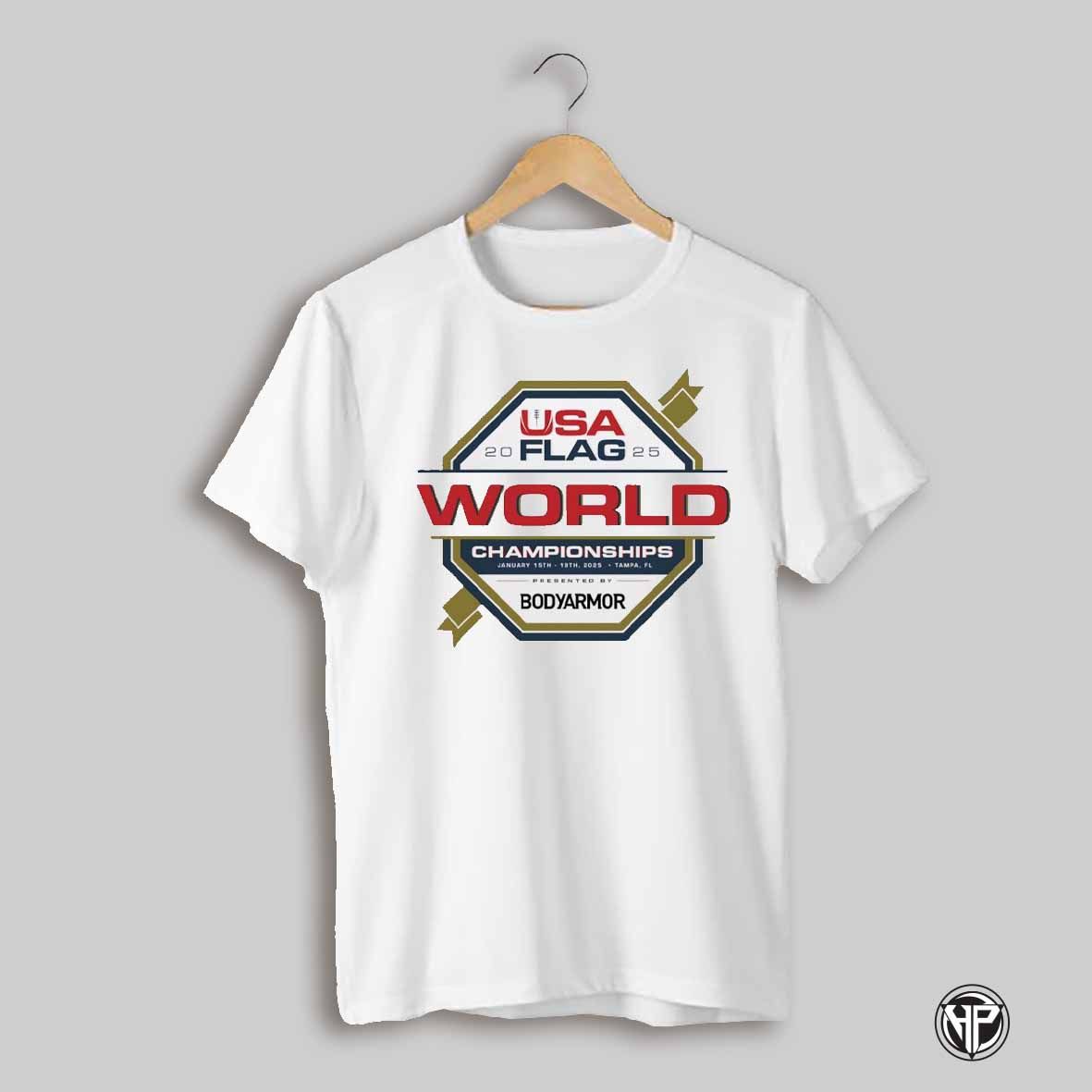 Usa Flag World Champions Bodyarmor 2025 Logo Shirt