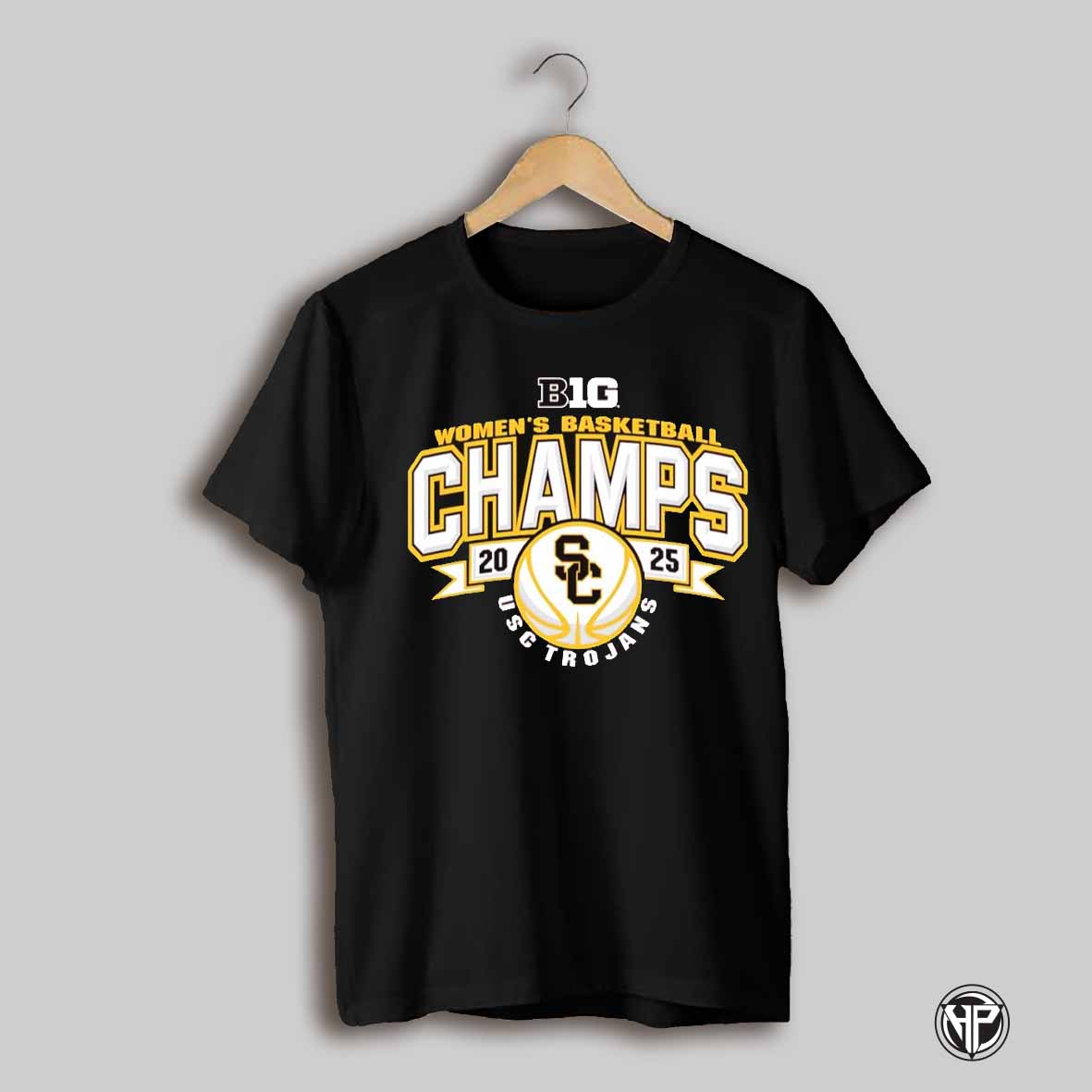 Usc Trojans 2025 Big Ten Womens Basketball Regular Season Champions Shirt