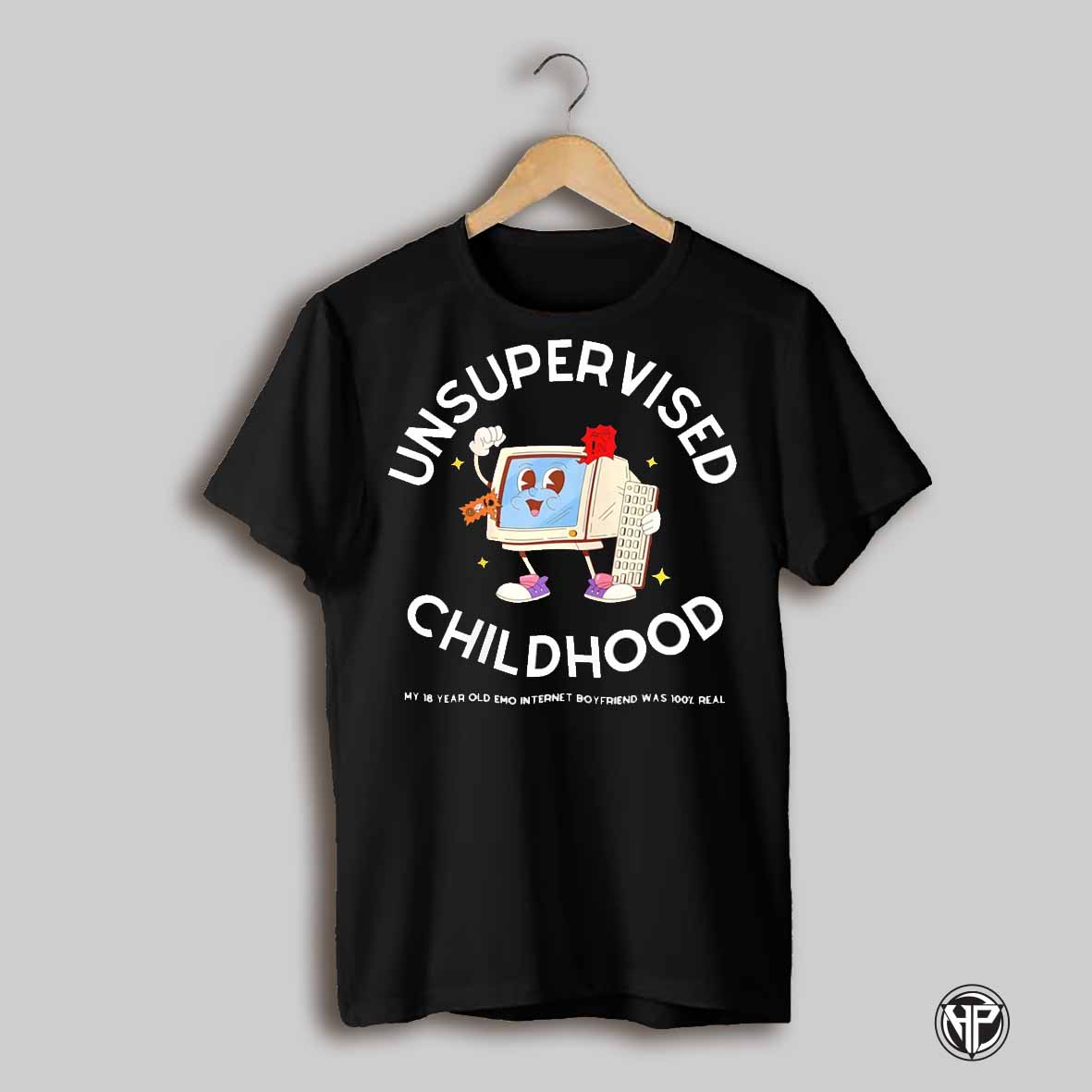 Unsupervised Childhood My 18 Year Old Emo Shirt