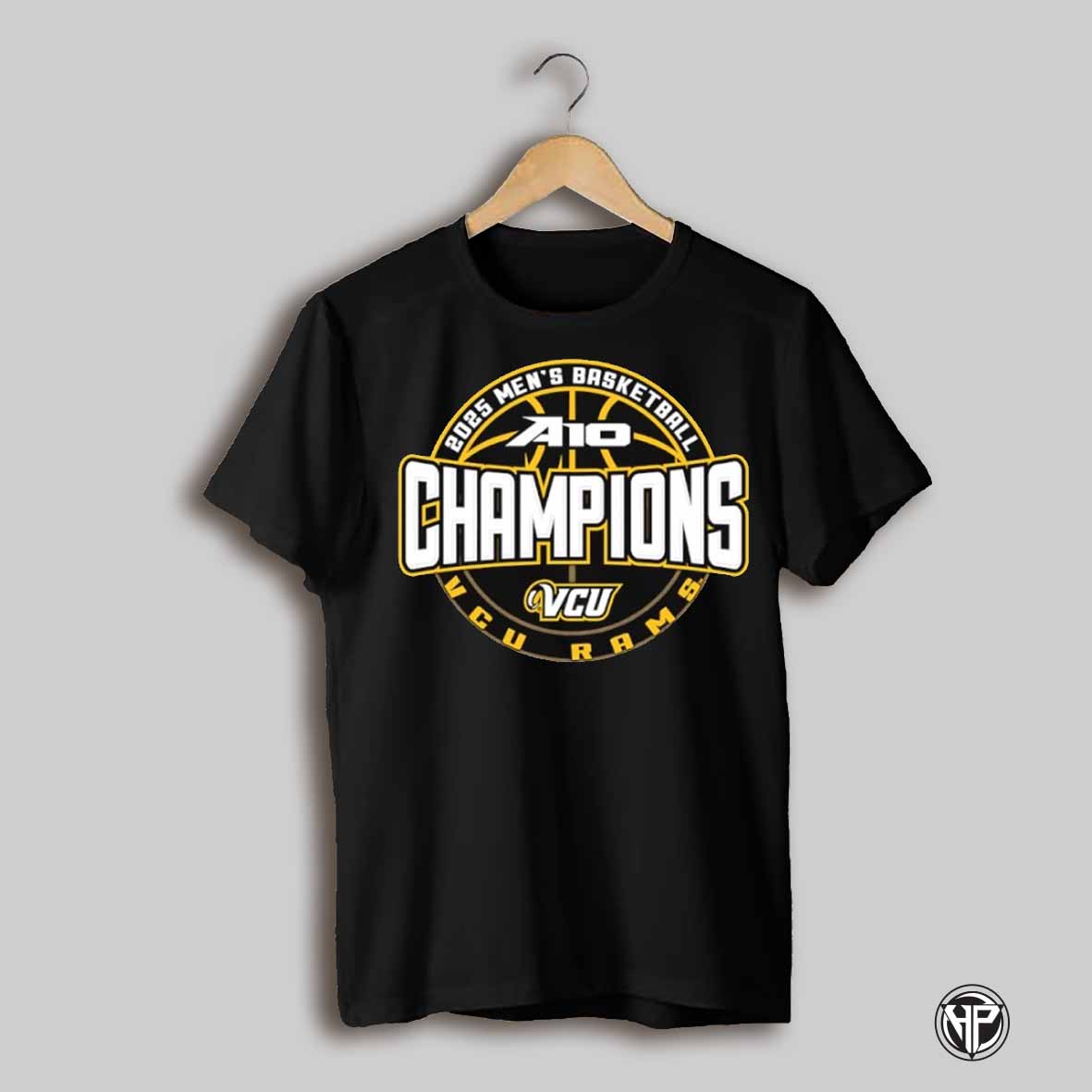 Vcu Rams 2025 Atlantic 10 Mens Basketball Conference Tournament Champions Shirt