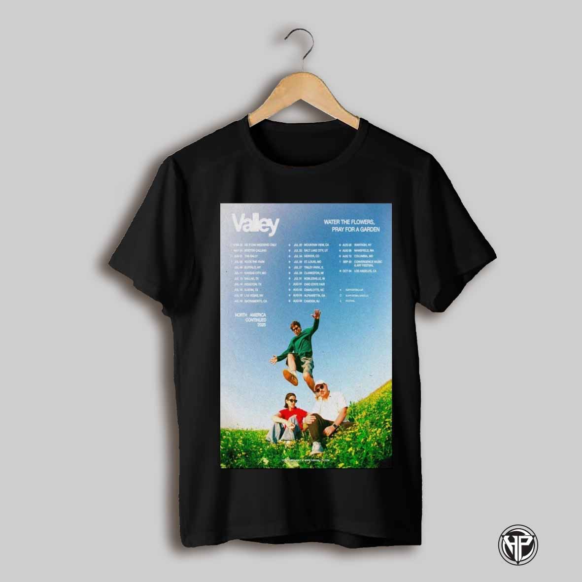 Valley North American Continued Tour 2025 Poster T Shirt