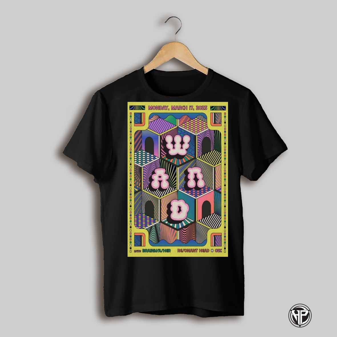 Wand Resonant Head Oklahoma City Ok Mar 17 2025 Tour Poster T Shirt