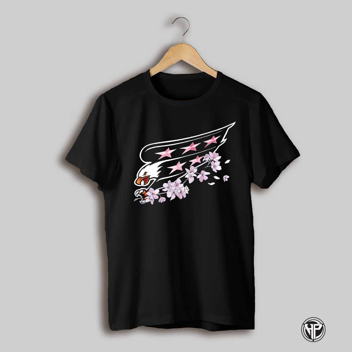 Washington Capitals Hockey Cherry Blossom Logo Shirt