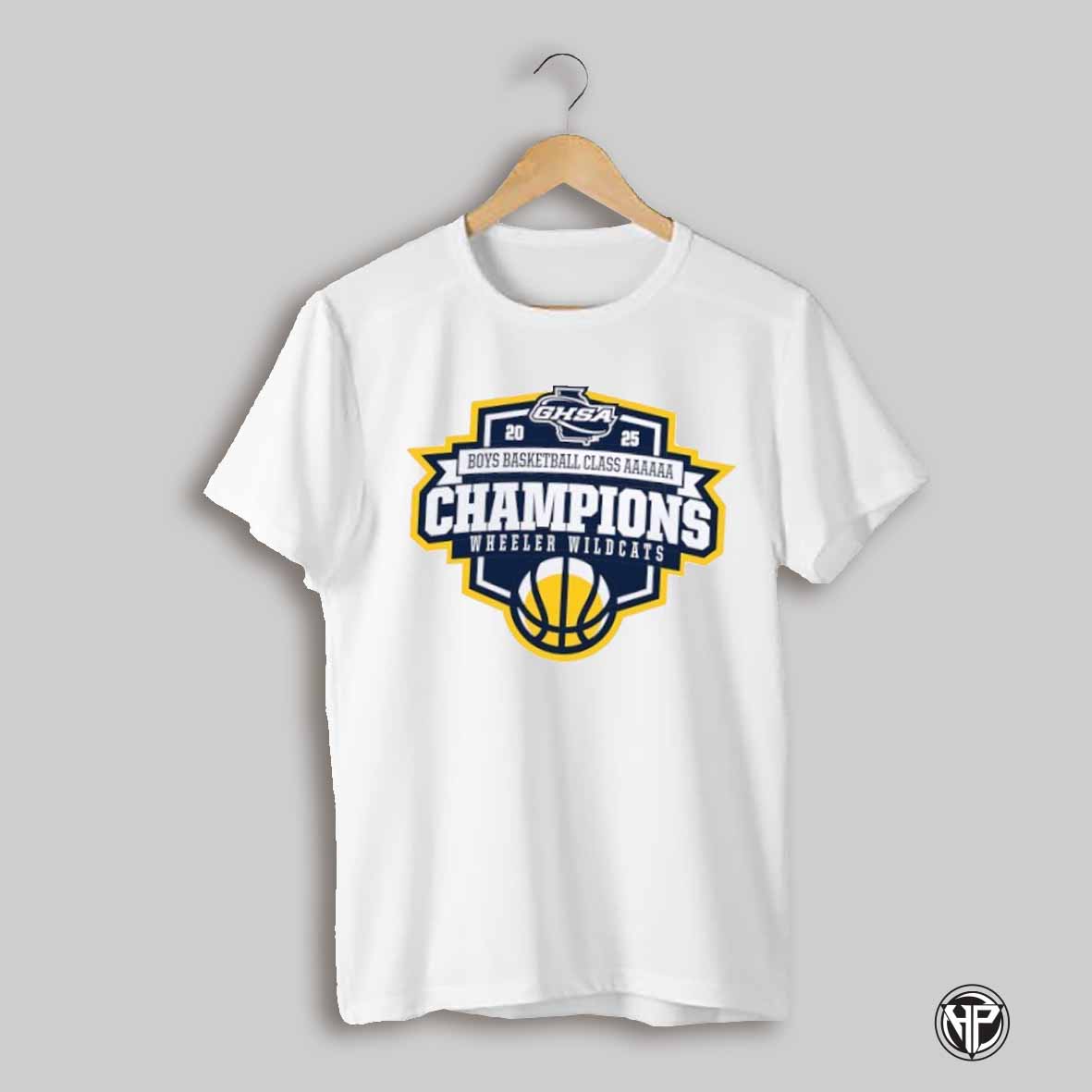Wheeler Wildcats 2025 Ghsa Boys Basketball State Champions Shirt