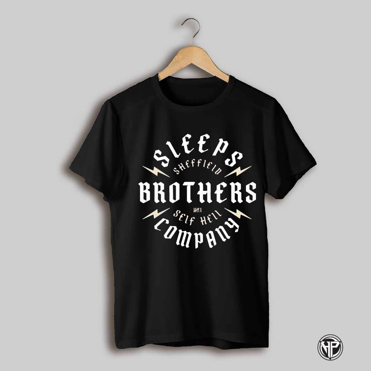 While She Sleeps Sleeps Brothers Company Sheffield Self Hell T Shirts