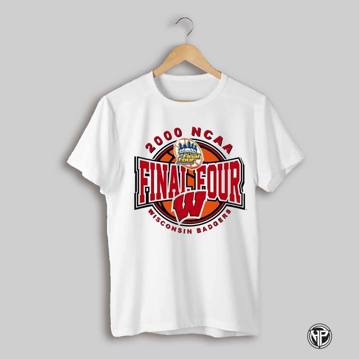 Wisconsin Badgers 2000 Ncaa Final Four Logo Shirt