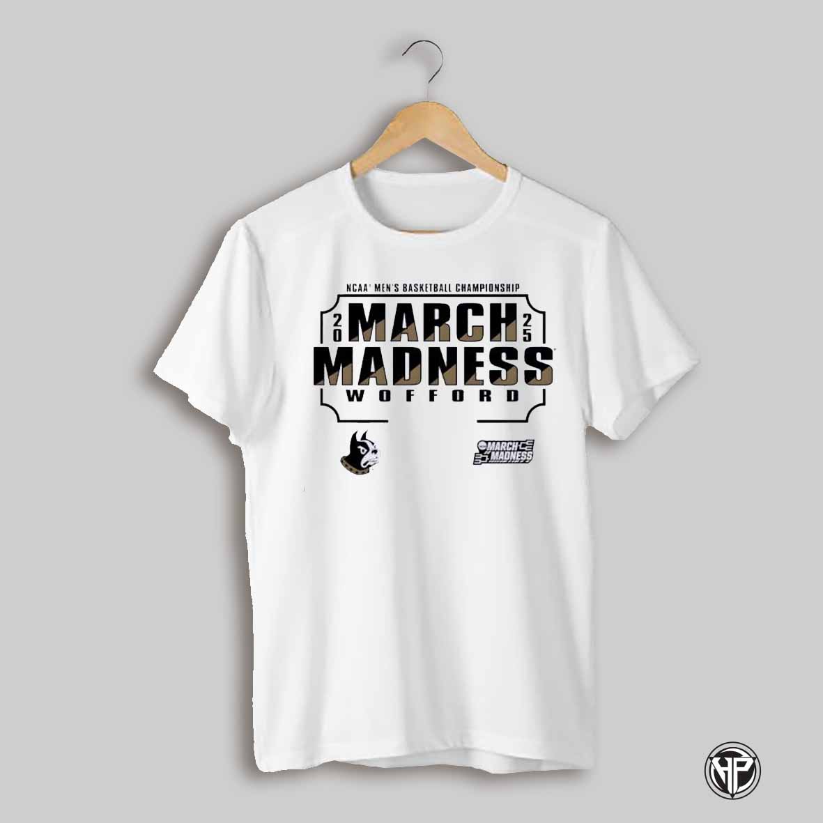 Wofford Terriers March Madness 2025 Mens Basketball Championship Shirt