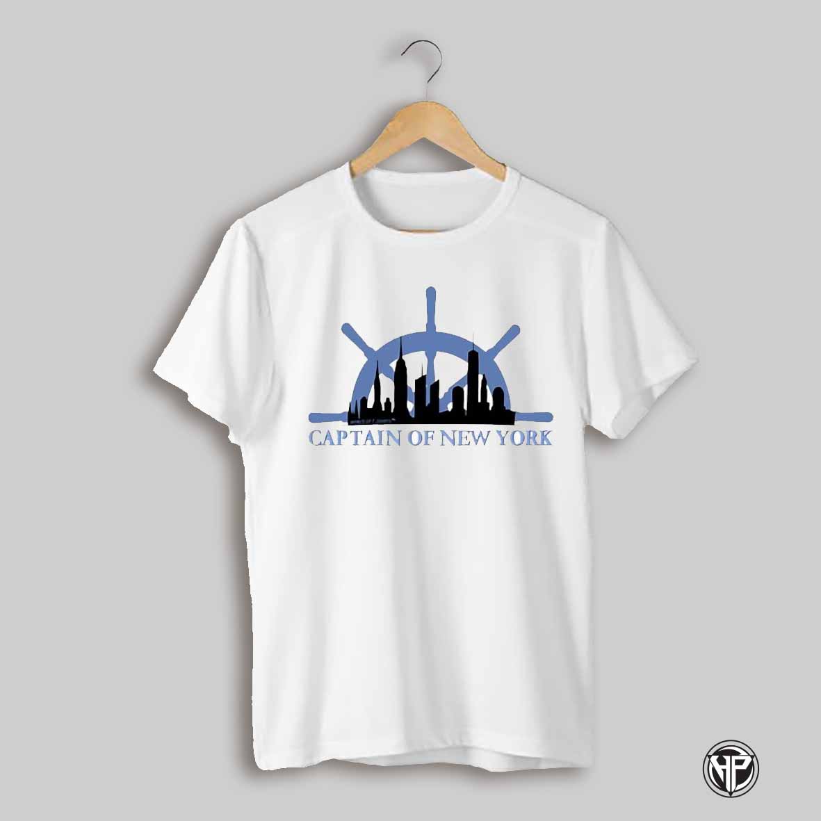 Worldoftshirts Captain Of New York Graphic Shirt