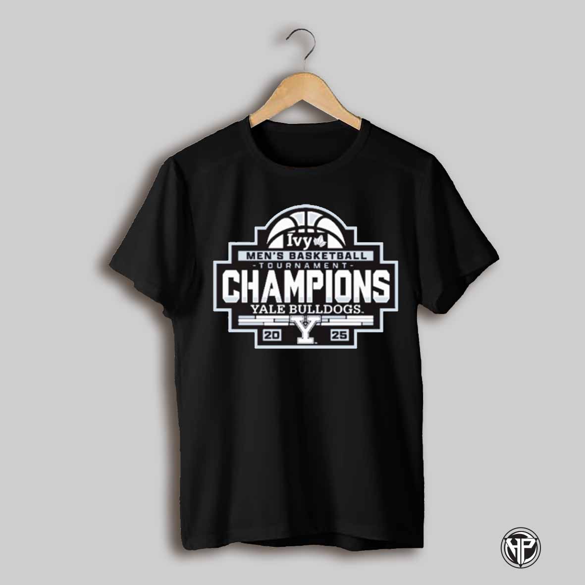 Yale Bulldogs 2025 Ncaa Ivy League Mens Basketball Conference Tournament Champions T Shirt