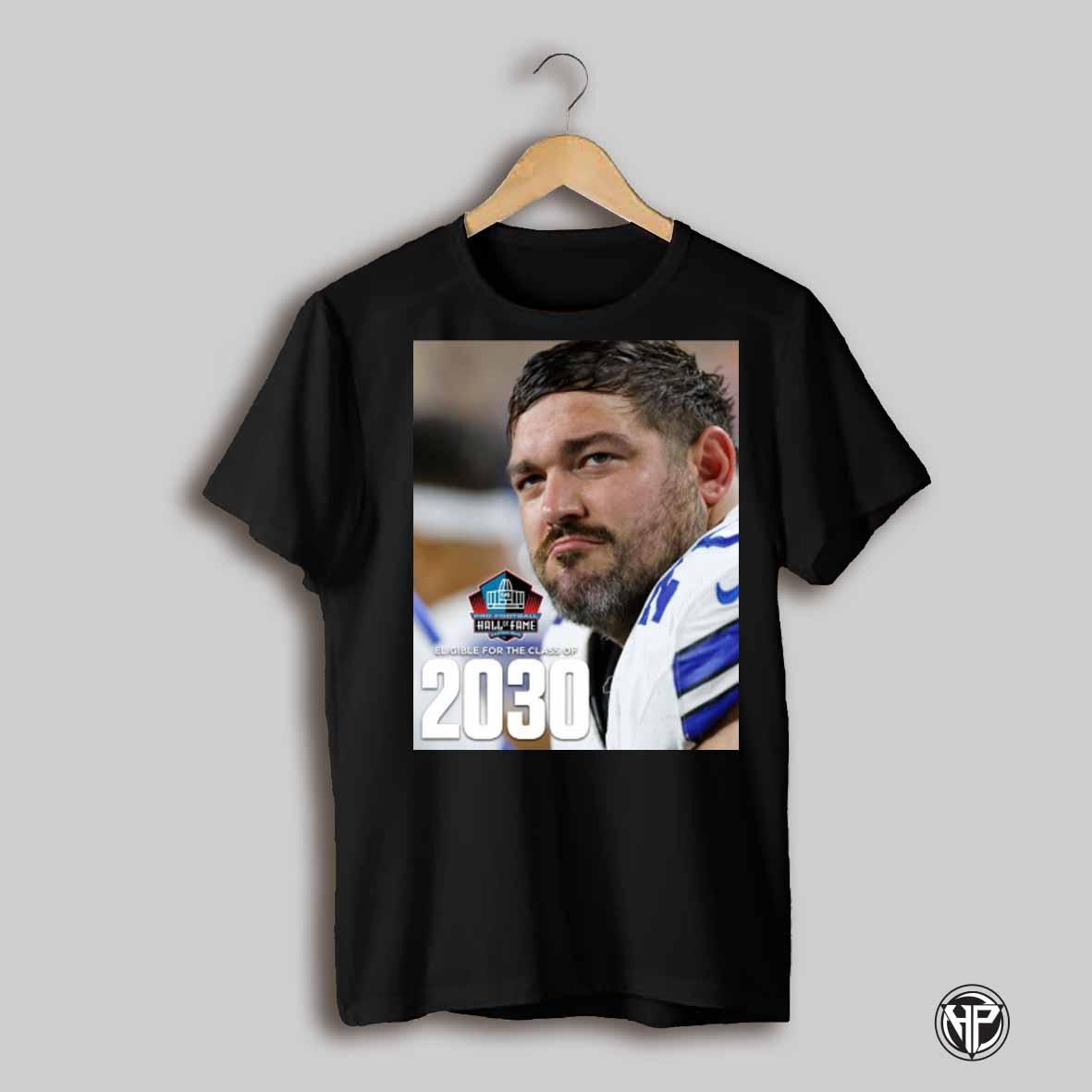 Zach Martin Dallas Cowboys Pro Football Hall Of Fame Eligible For The Class Of 2030 Poster T Shirt