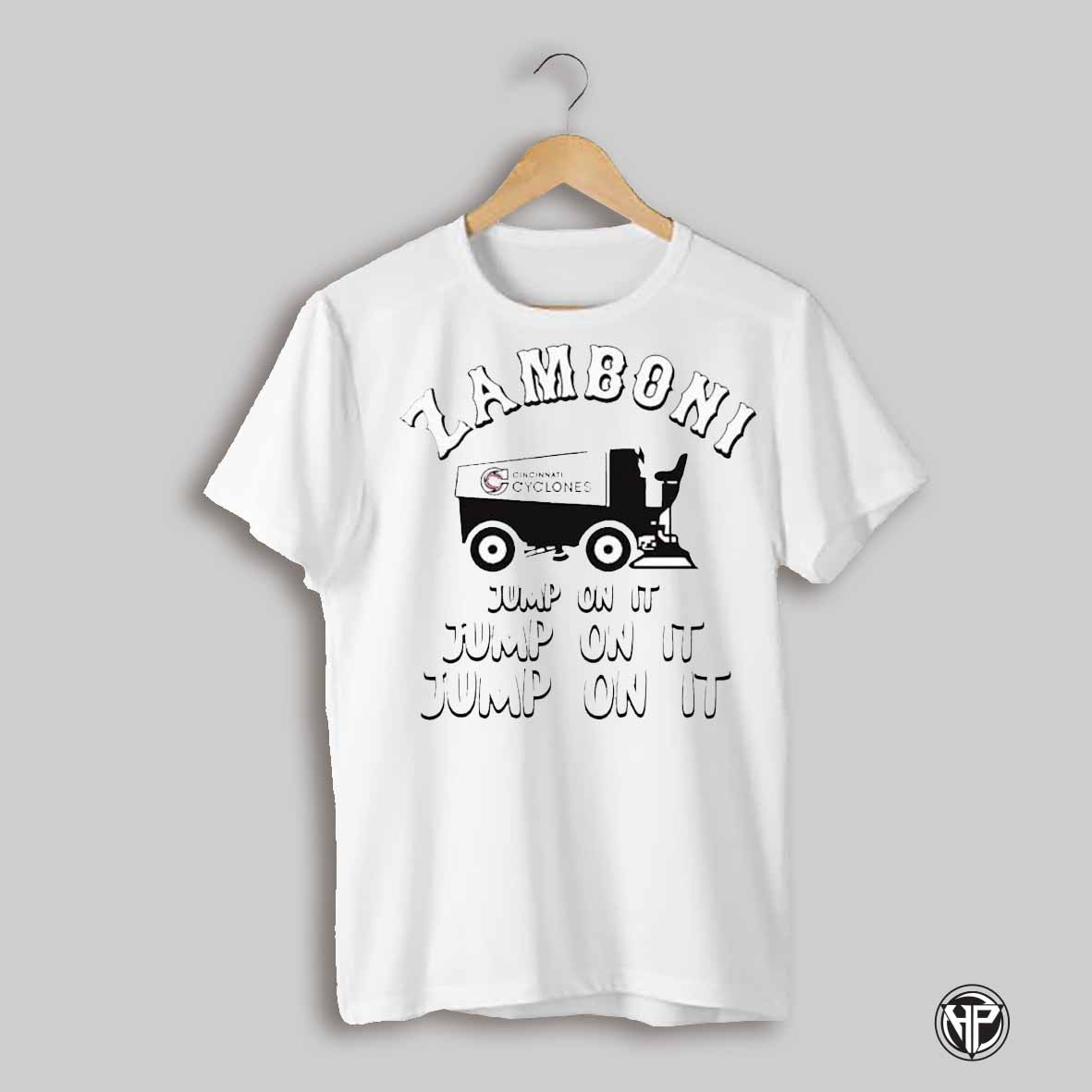Zamboni Jump On It Cincinnati Cyclones Shirt