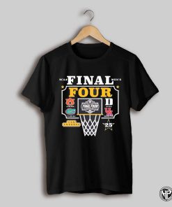 2025 Final Four Auburn Florida Duke Houston Logo Shirt