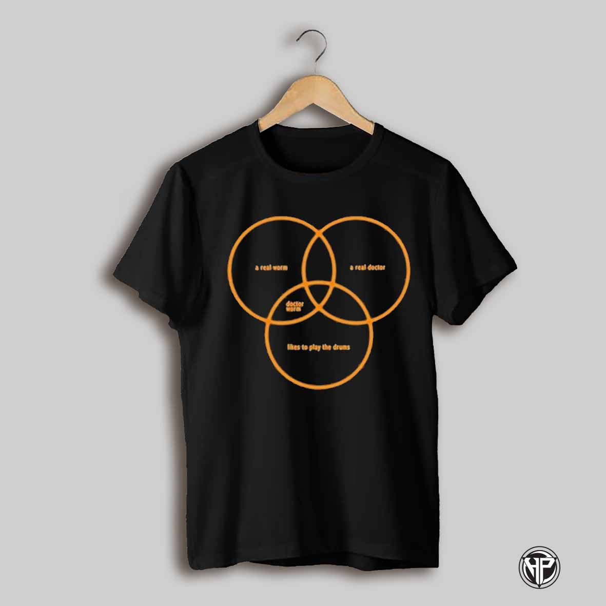 A Real Worm A Real Doctor Likes To Play The Drums T Shirt