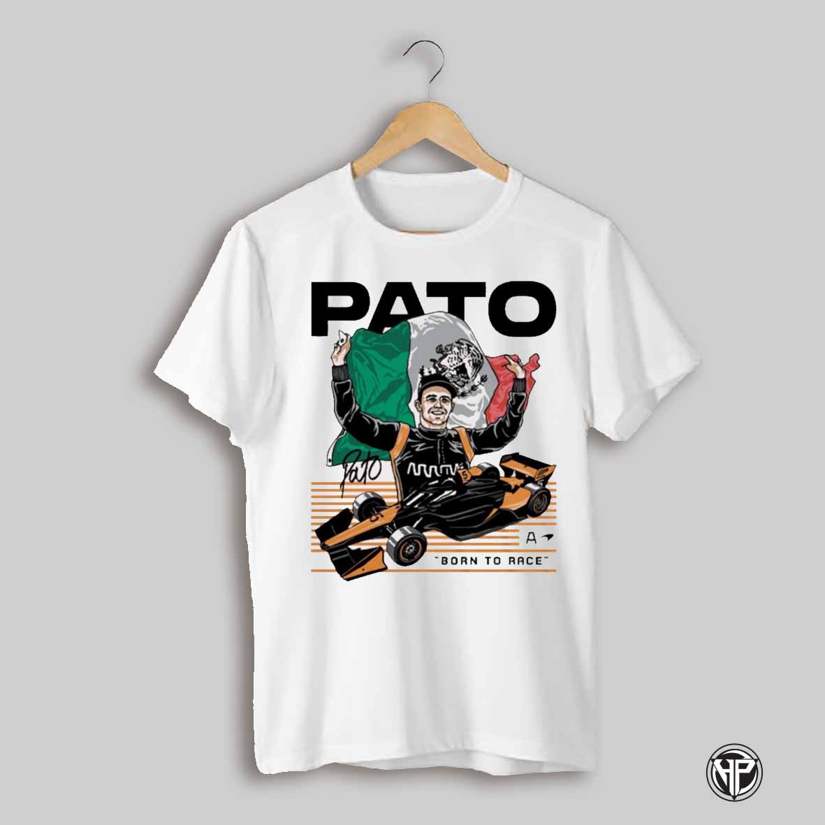 Arrow Mclaren Pato Oward Born To Race Graphic Signature T Shirt