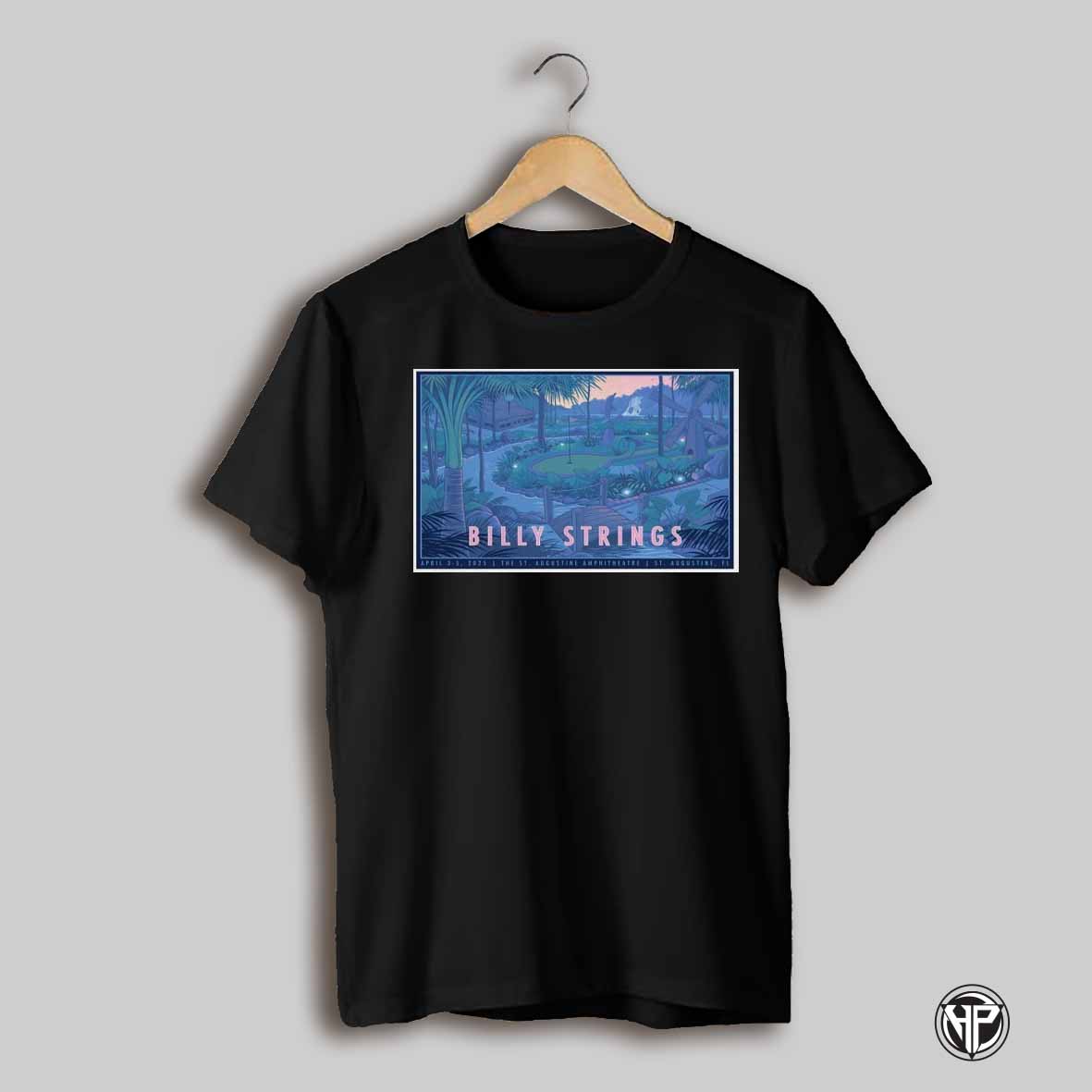 Billy String Apr 3 5 2025 The St Augustine Amphitheatre In St Augustine Fl Show Poster T Shirt