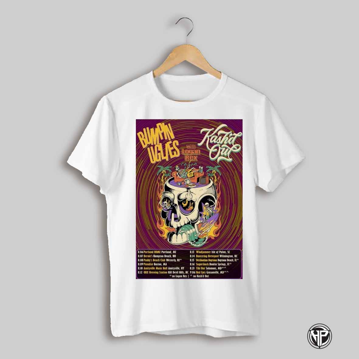 Bumpin Uglies With Logan Rex And Kashd Out Summer 2025 Tour T Shirts