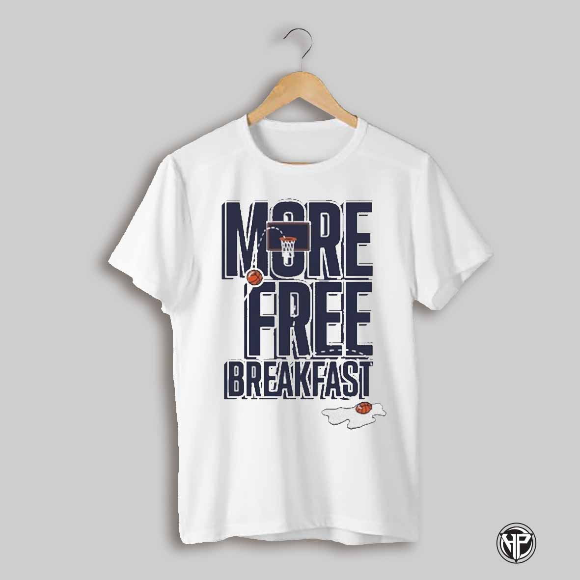 Chaney Johnson Wearing More Free Breakfast T Shirt