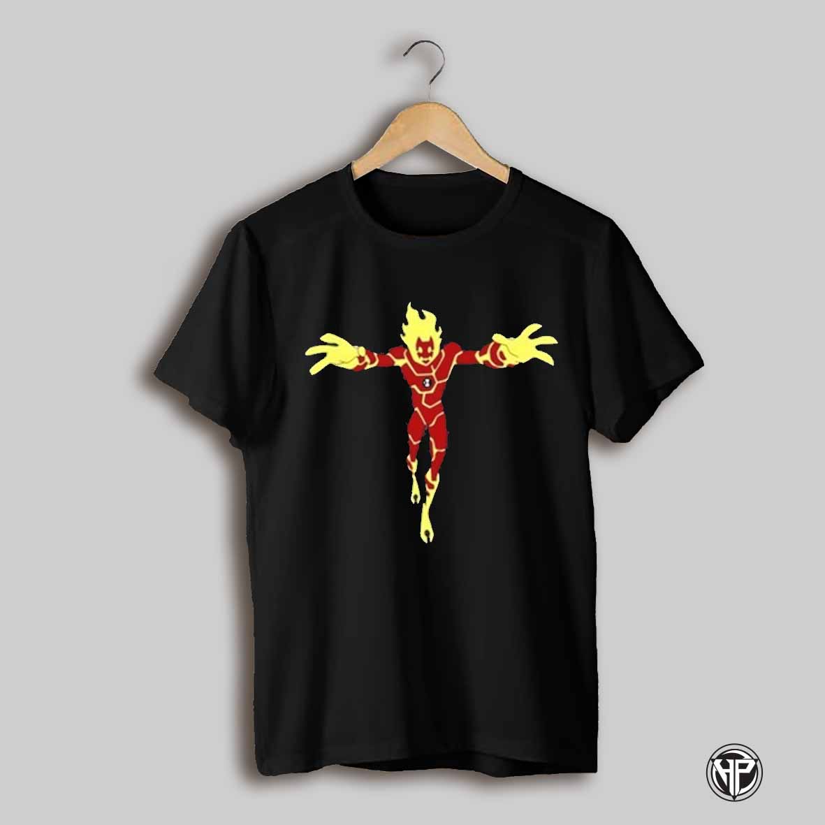 Dan 10 The Heatblast Daylight Curfew T Shirt