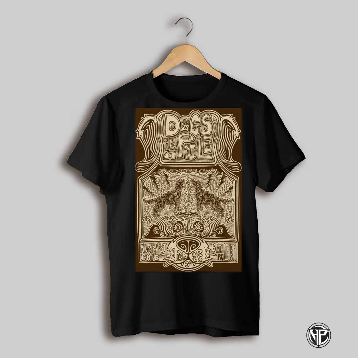 Dogs In A Pile 4 3 2025 Bethlehem Pa Poster T Shirt