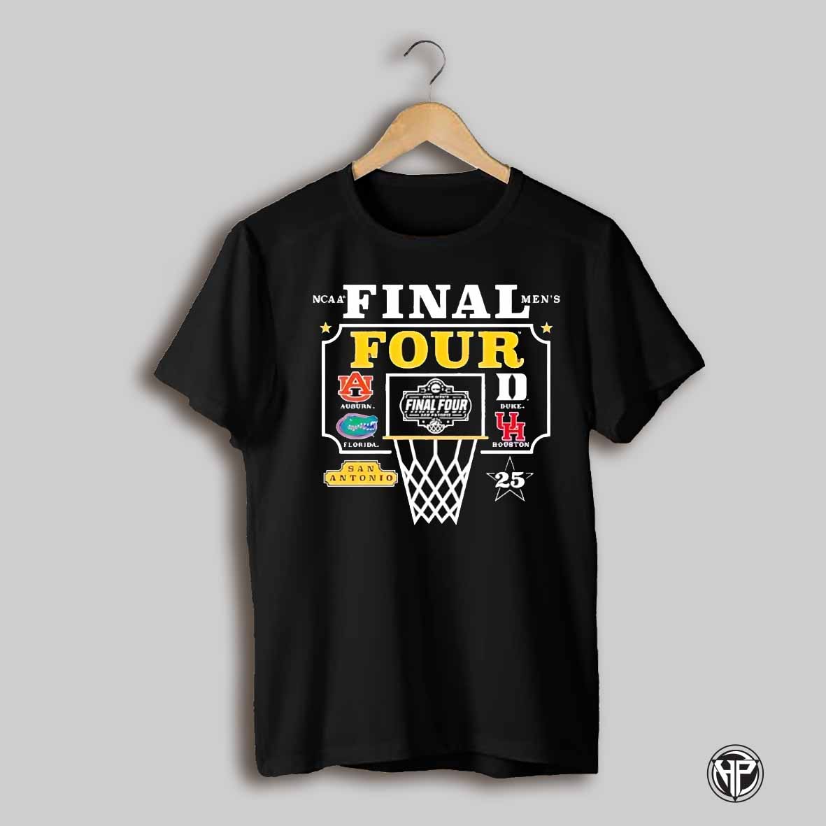 Final Four 2025 Ncaa Mens Basketball 4 Team San Antonio Shirt