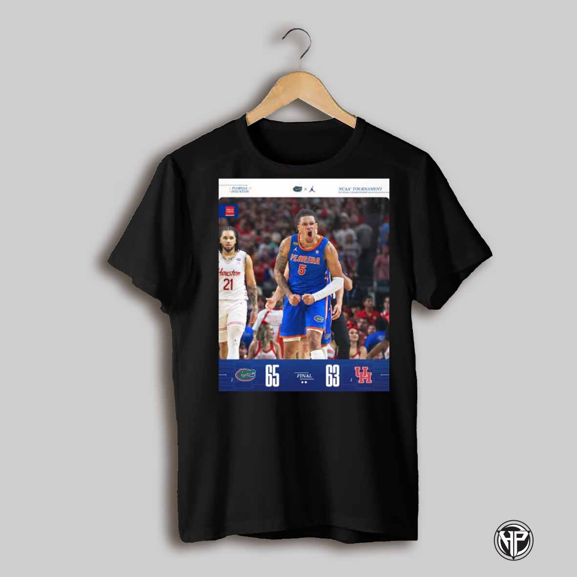 Florida Gators Beat Houston Cougars 65 63 Final Score Ncaa Mens Basketball National Champions 2025 April 7 T Shirt