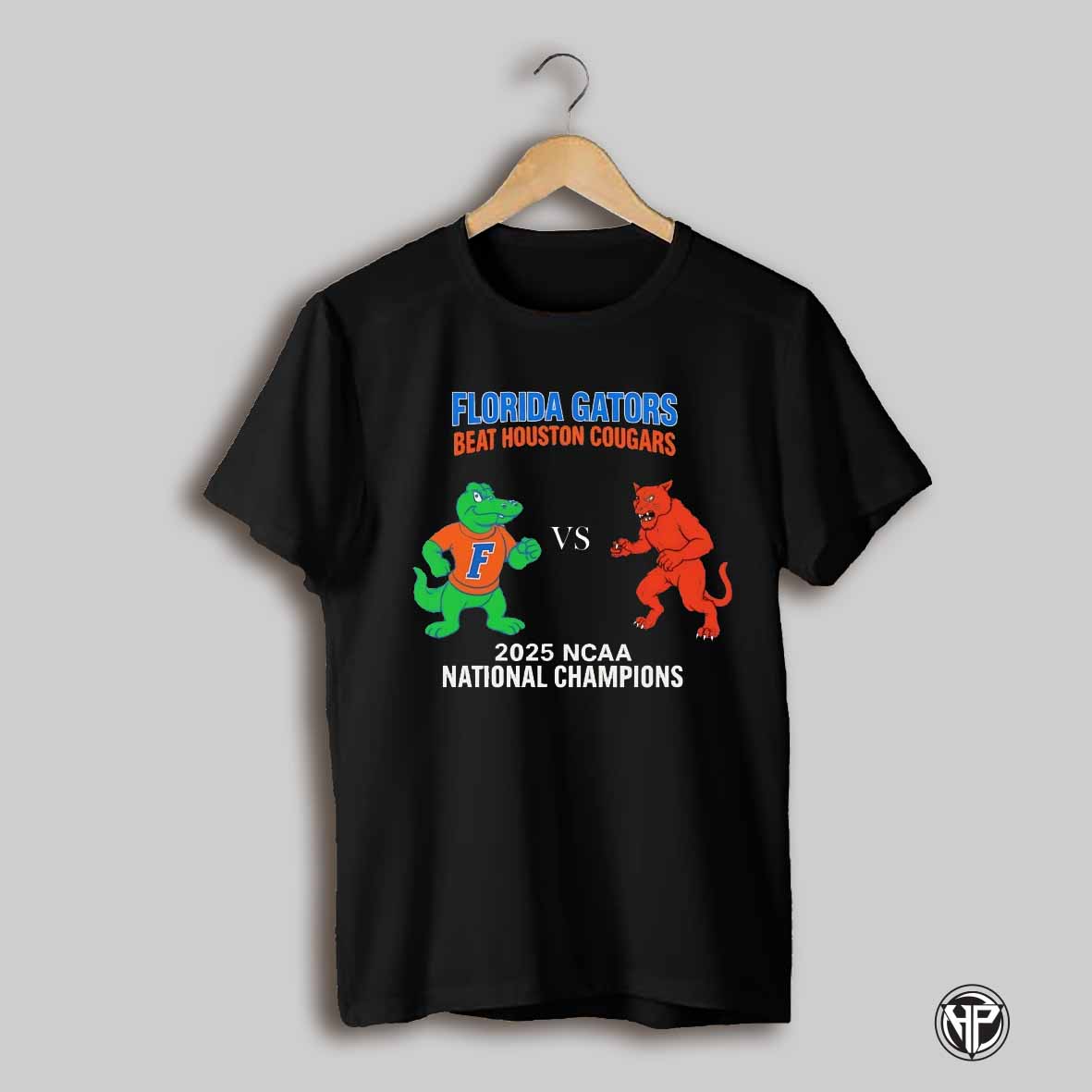 Florida Gators Beat Houston Cougars 2025 Ncaa National Champions Mascot Shirt