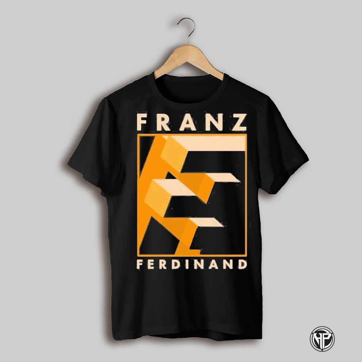Franz Ferdinand Black Logo T Shirt