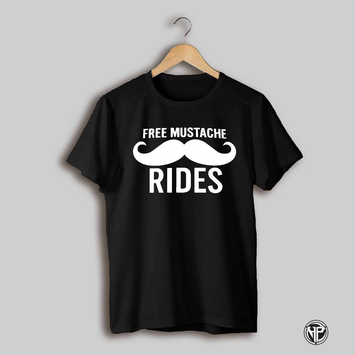 Free Mustache Rides Shirt