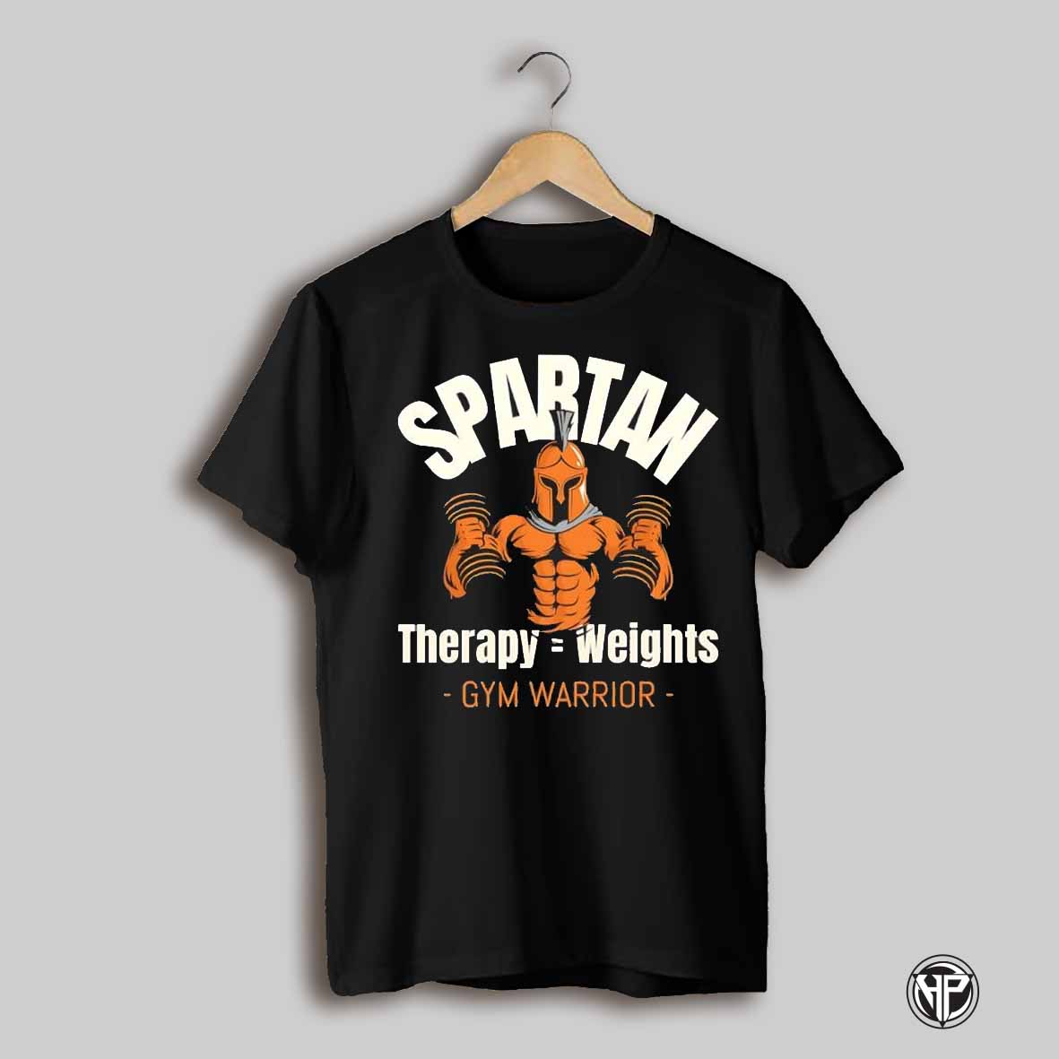Gym Warior Spartan Therapy Weights Shirt