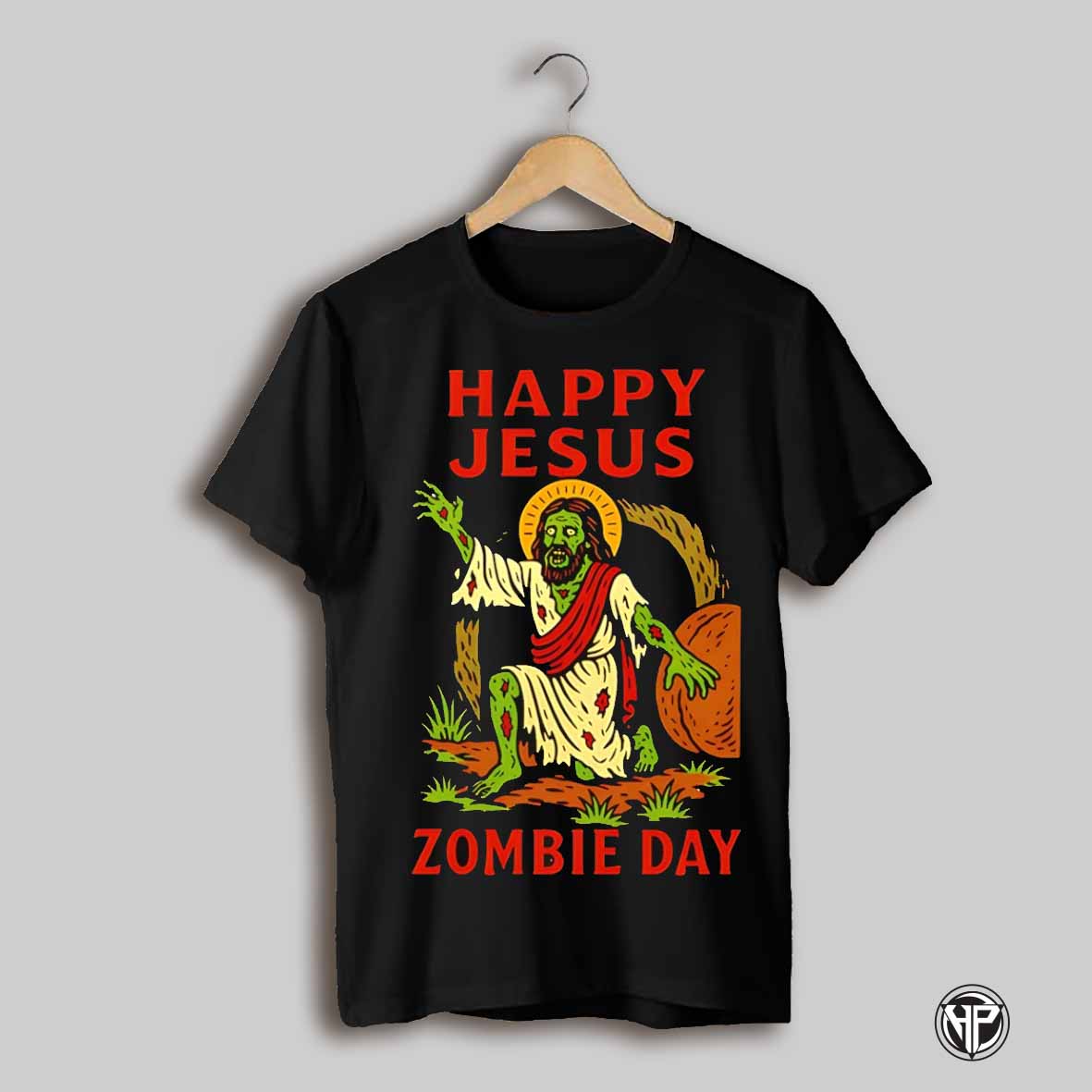 Happy Jesus Zombie Day Shirt
