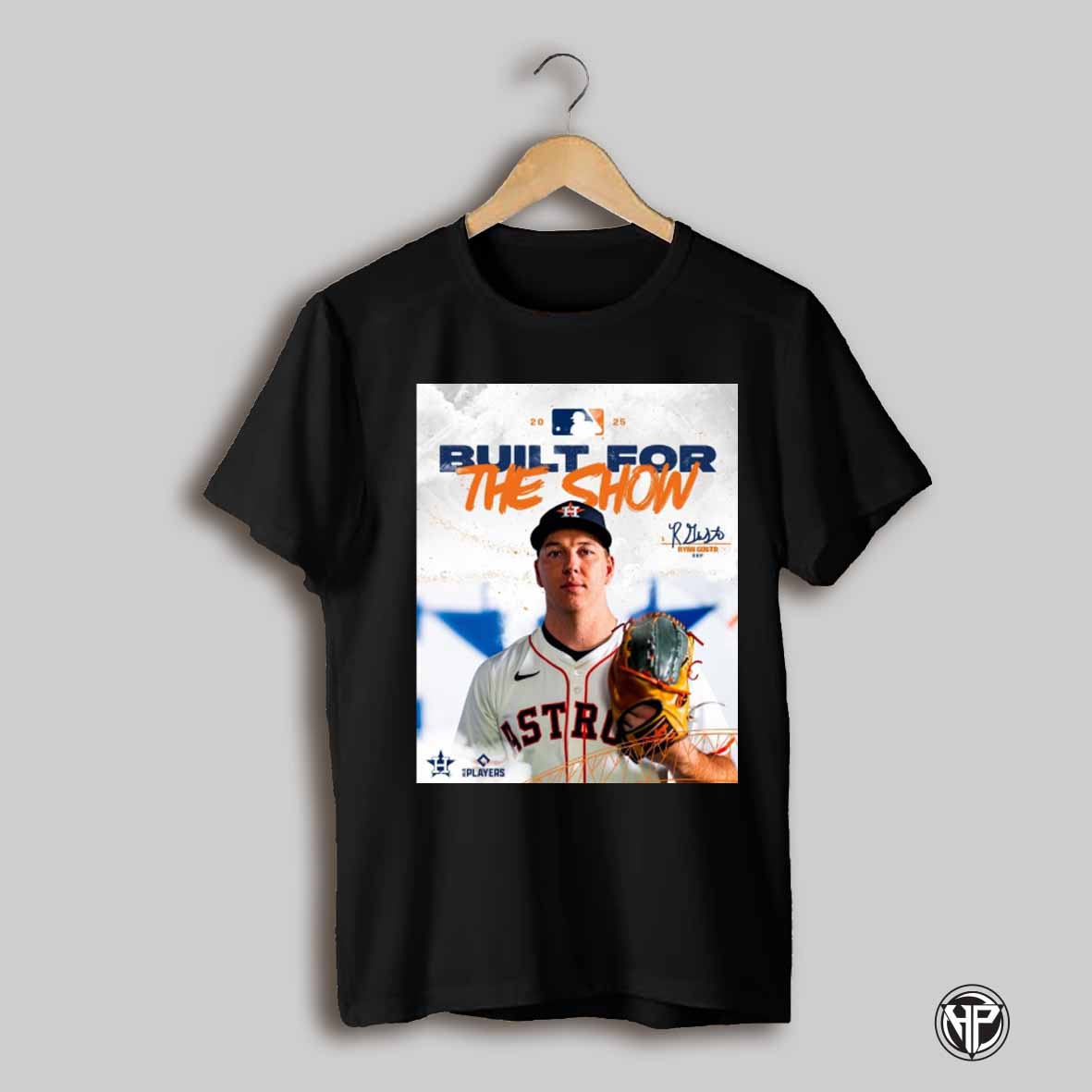 Houston Astros Baseball Mlb 2025 Built For The Show Ryan Gusto Signature Poster T Shirt
