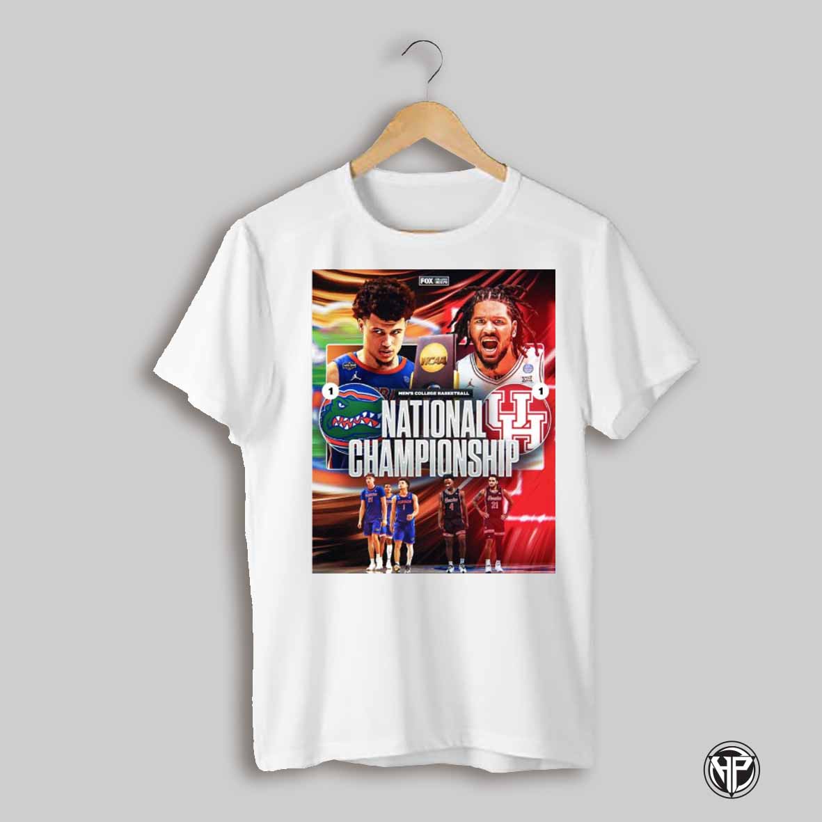 Houston Cougars Vs Florida Gators Mens College Basketball National Championship Game Ncaa April 7 2025 T Shirt