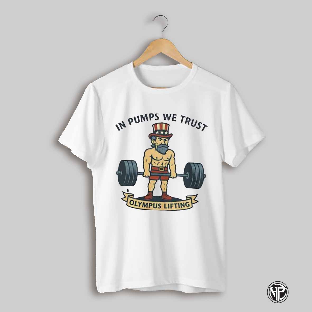 In Pumps We Trust Uncle Sam Lifter Olympus Lifting Shirt