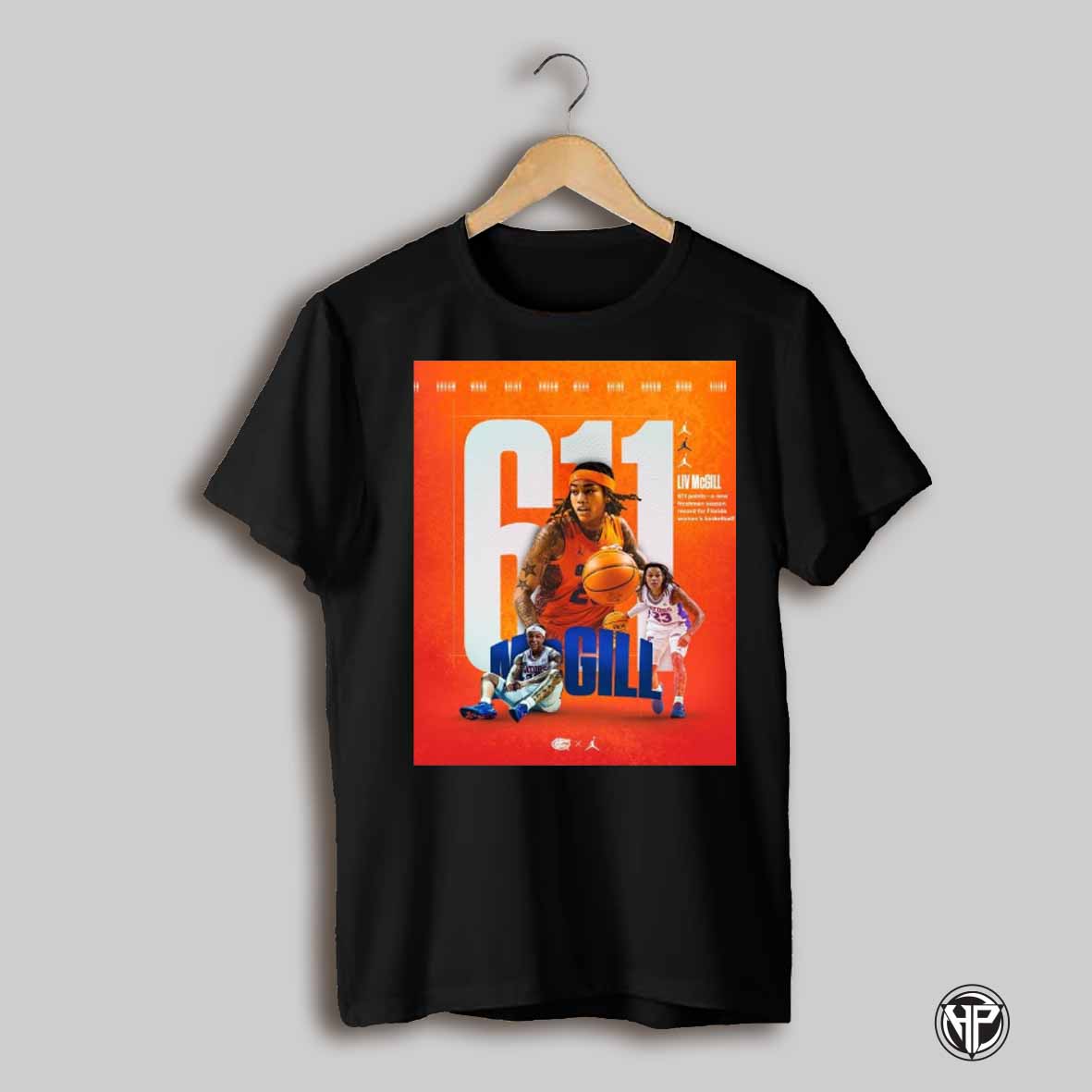 Liv Mcgill 611 Points A New Freshman Season Record For Florida Gators Womens Basketball Ncaa T Shirt