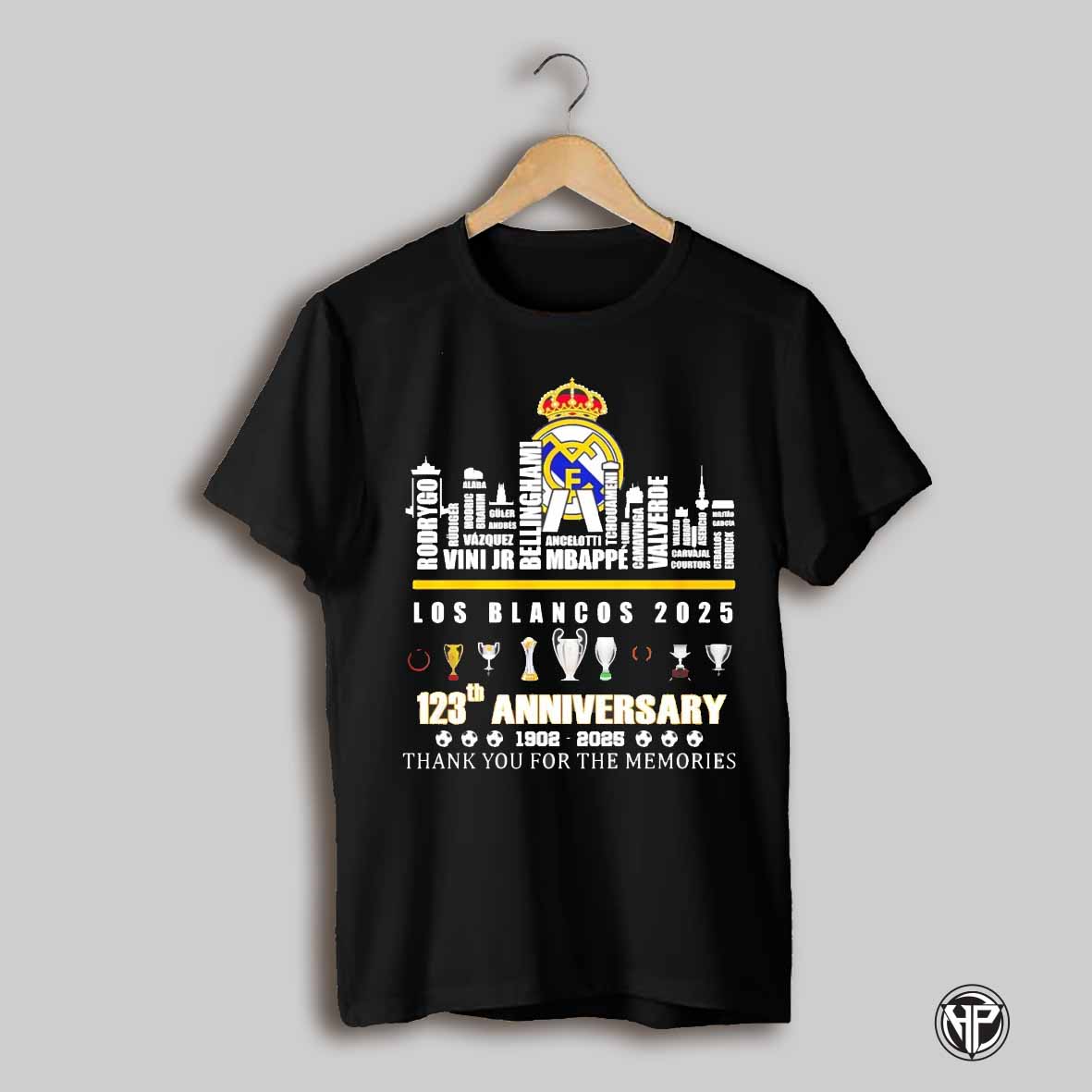 Los Blancos 2025 123th Anniversary 1902 2025 Thank You Shirt