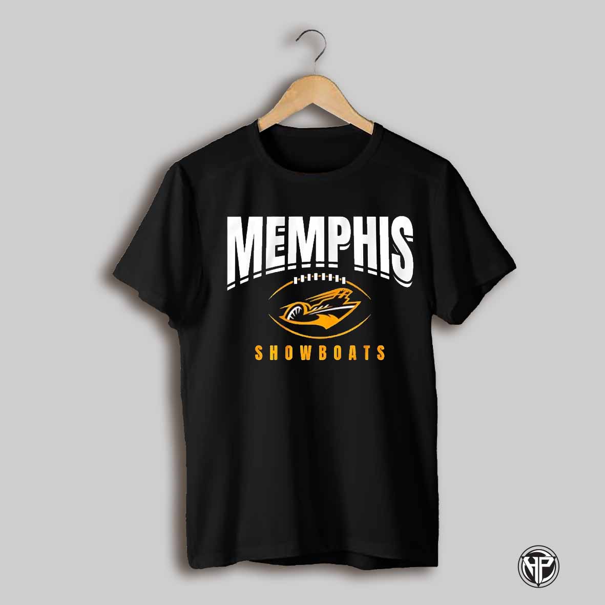 Memphis Showboats Football Outline Shirt