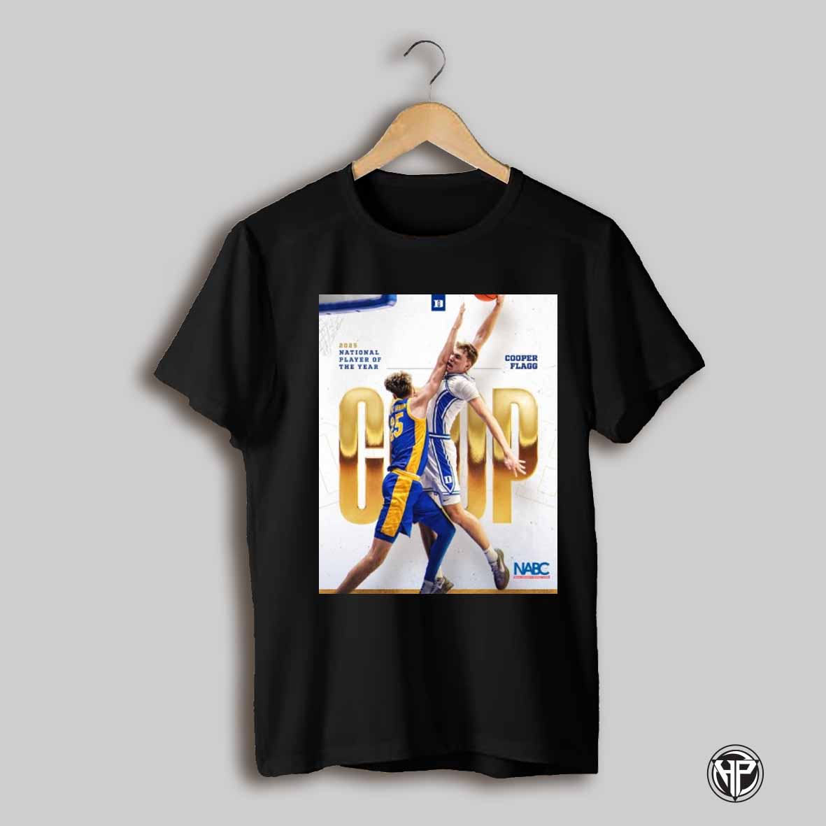 Nabc Poty Cooper Flagg Duke Blue Devils Mens Basketball National Player Of The Year 2025 T Shirt