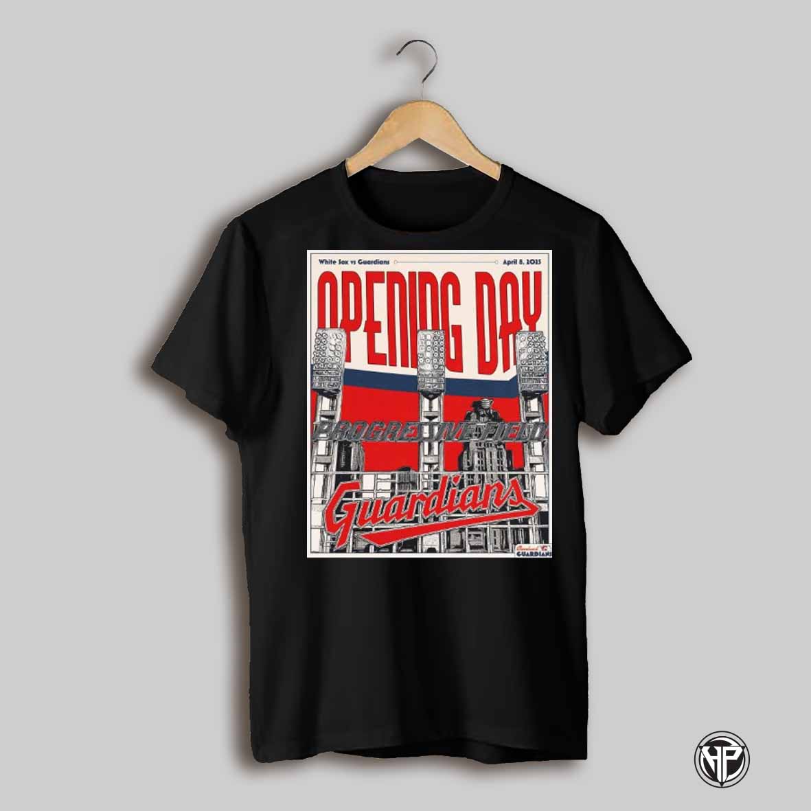 Poster Chicago White Sox Vs Cleveland Guardians Opening Day April 8 2025 Progressive Field T Shirt