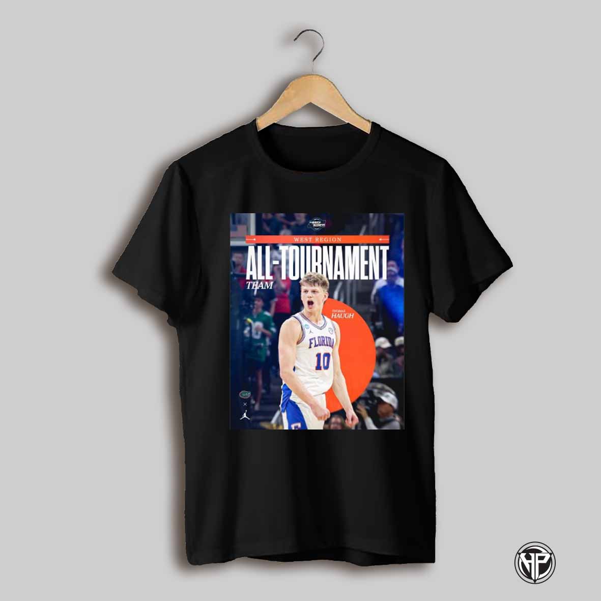 Poster Florida Gators Basketball Thomas Haugh West Region All Tournament Team March Madness T Shirt