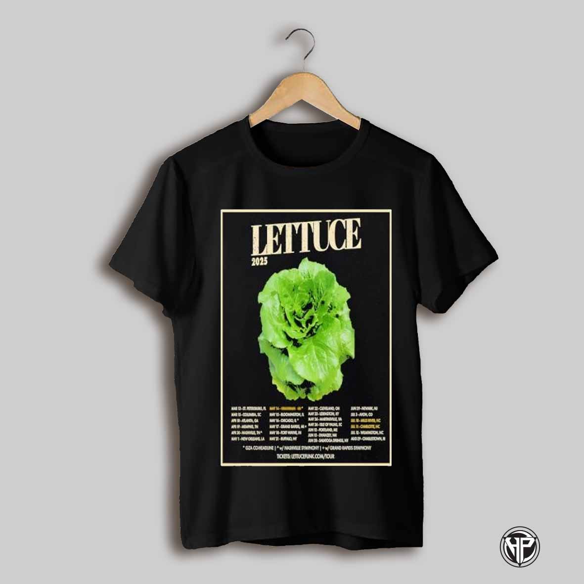 Poster Lettuce Apr 18 2025 Atlanta Ga Tour Shirt