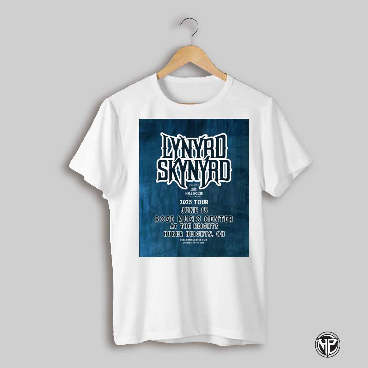 Poster Lynyrd Skynyrd 2025 Tour June 15 Rose Music Center At The Heights Huber Heights Oh T Shirt